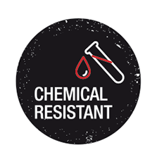 Scarpe antinfortunistiche con tomaia resistente agli agenti chimici